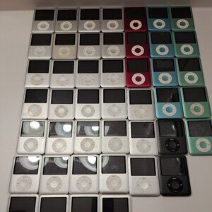 Apple MP3 Players - Silver, Red, Blue, Black